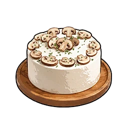 Gâteau aux champignons