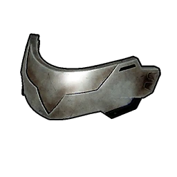 Heaume en métal raffiné